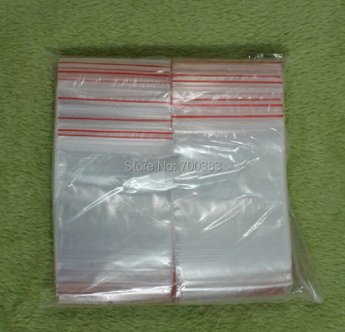 200 штук прозрачный пакет из полиэтилена пластиковых пакетов упаковочных размер 3