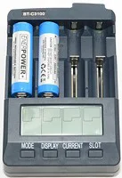 Opus BT-C3100 V2.2 цифровой Интеллектуальный 4 слота ЖК-дисплей зарядное устройство для литий-ионных никель-металл-гидридных аккумуляторов ЕС адаптер