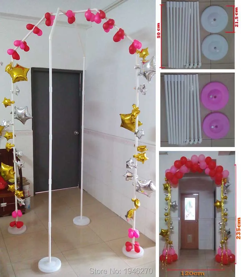 АРКА для воздушных шаров DIY Свадебные украшения товары вечеринок Дом и сад