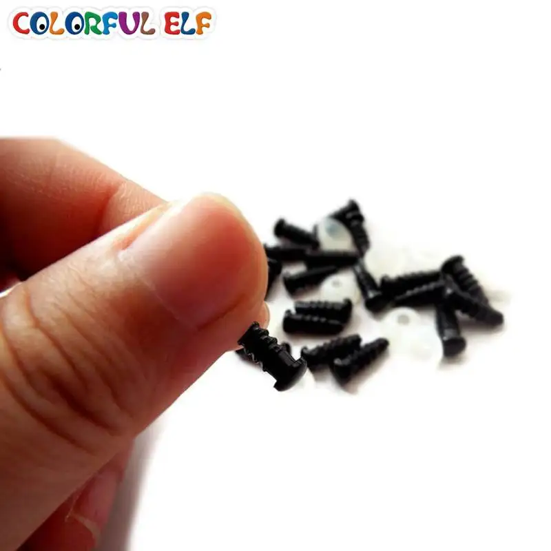 

Free Shipping 50pairs 5mm black eyes animal safety eyes