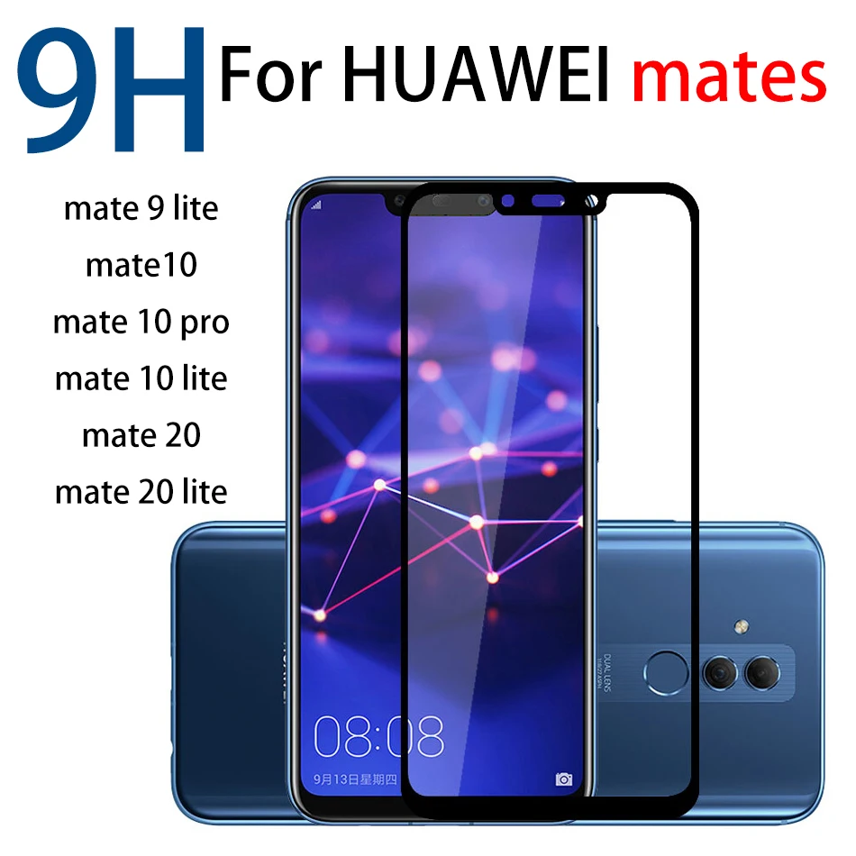 Закаленное стекло для Huawei mate 20 lite защитная пленка полная защита экрана mate20 10lite 10