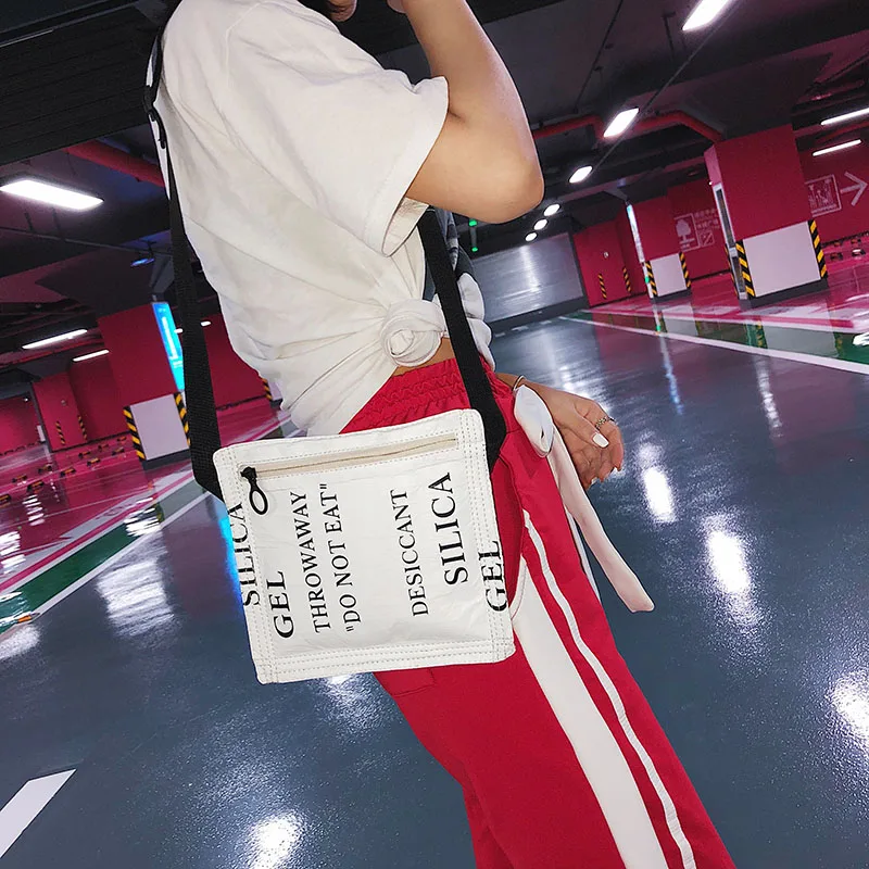 

Fashion Letter Printing Desiccant Modeling Casual Shoulder Bags Ladies Tote Flap Crossbody Mini Messenger Bag Handbag