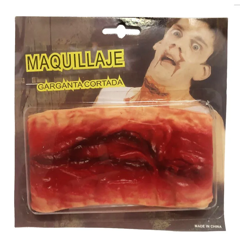 Наклейка &quotшрам&quot DIY Макияж костюм страшная маска Ужас Хэллоуин маски демон