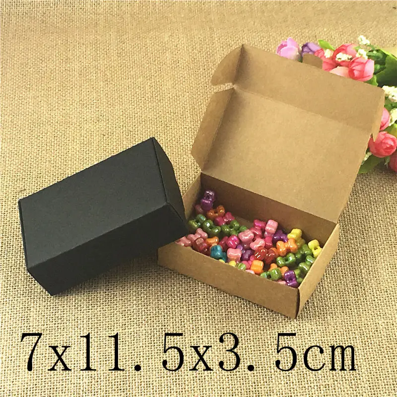 24pcs/Lot Simple Retro Style Two Size Kraft Paper Aircraft Boxes For Gypsophila Flower Gifts DIY Container Handcraft | Дом и сад