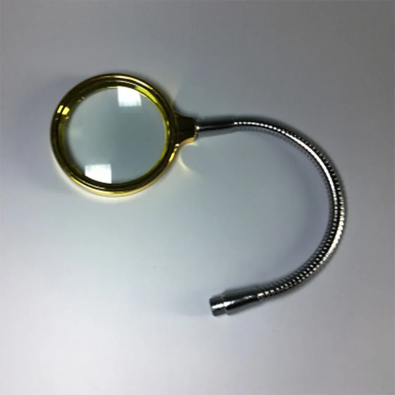 

360 Degrees Rotary Helping Hands Soldering Tool USB LED Light Magnifying Glass 6 Pcs Flexible Arms PCB Board Tool