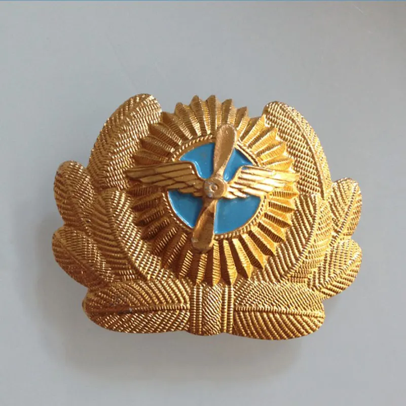 Оригинальный Советский Союз армии ВВС Золотой значок Кепки эмблема|emblem|emblem badge |