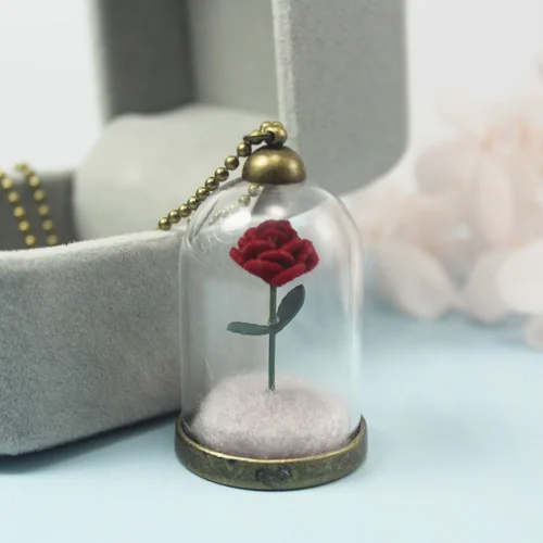 1 шт. ожерелье с розой Маленького принца/le petit Prince/The Little prince's Rose/rose из