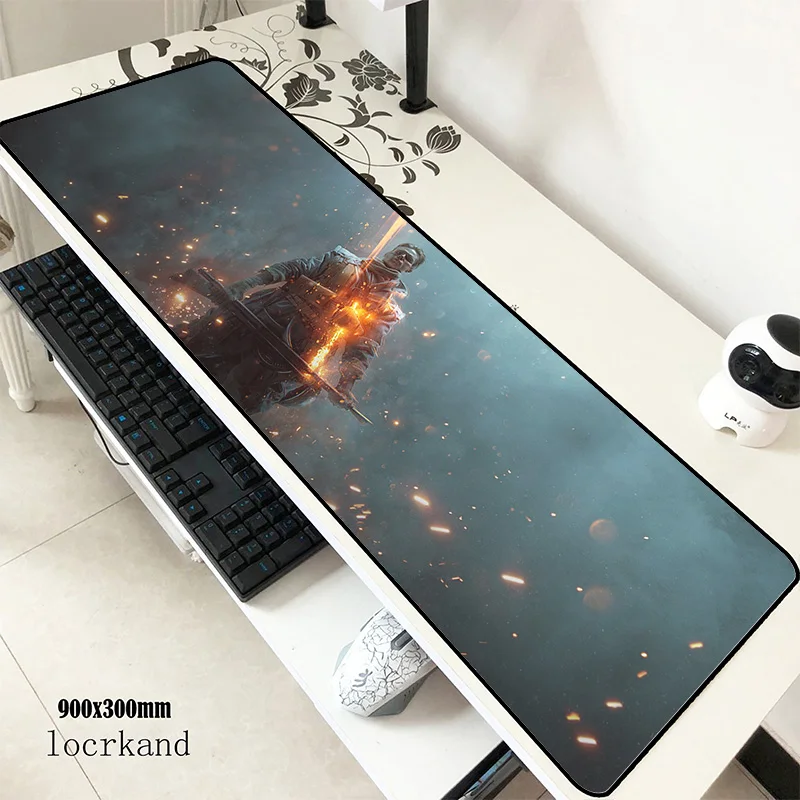 Коврик для мыши игровой толщина 900x300x3 мм большой коврик с клавиатурой Новое