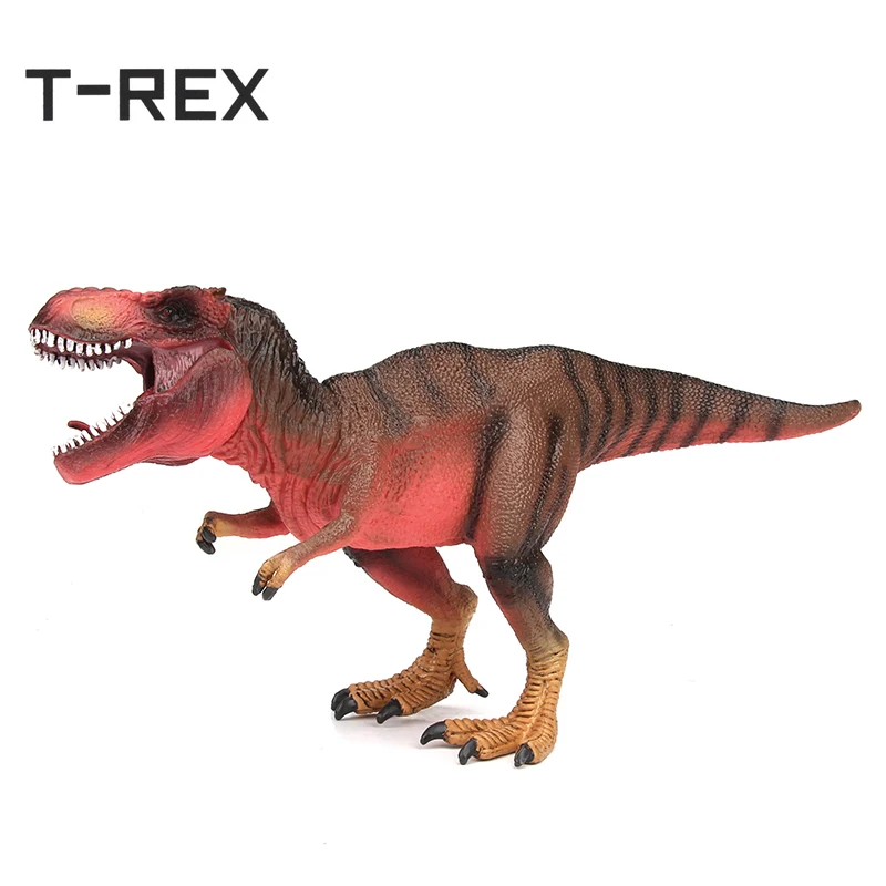 T REX новинка Парк Юрского периода красный тираннозавр Рекс игрушечный