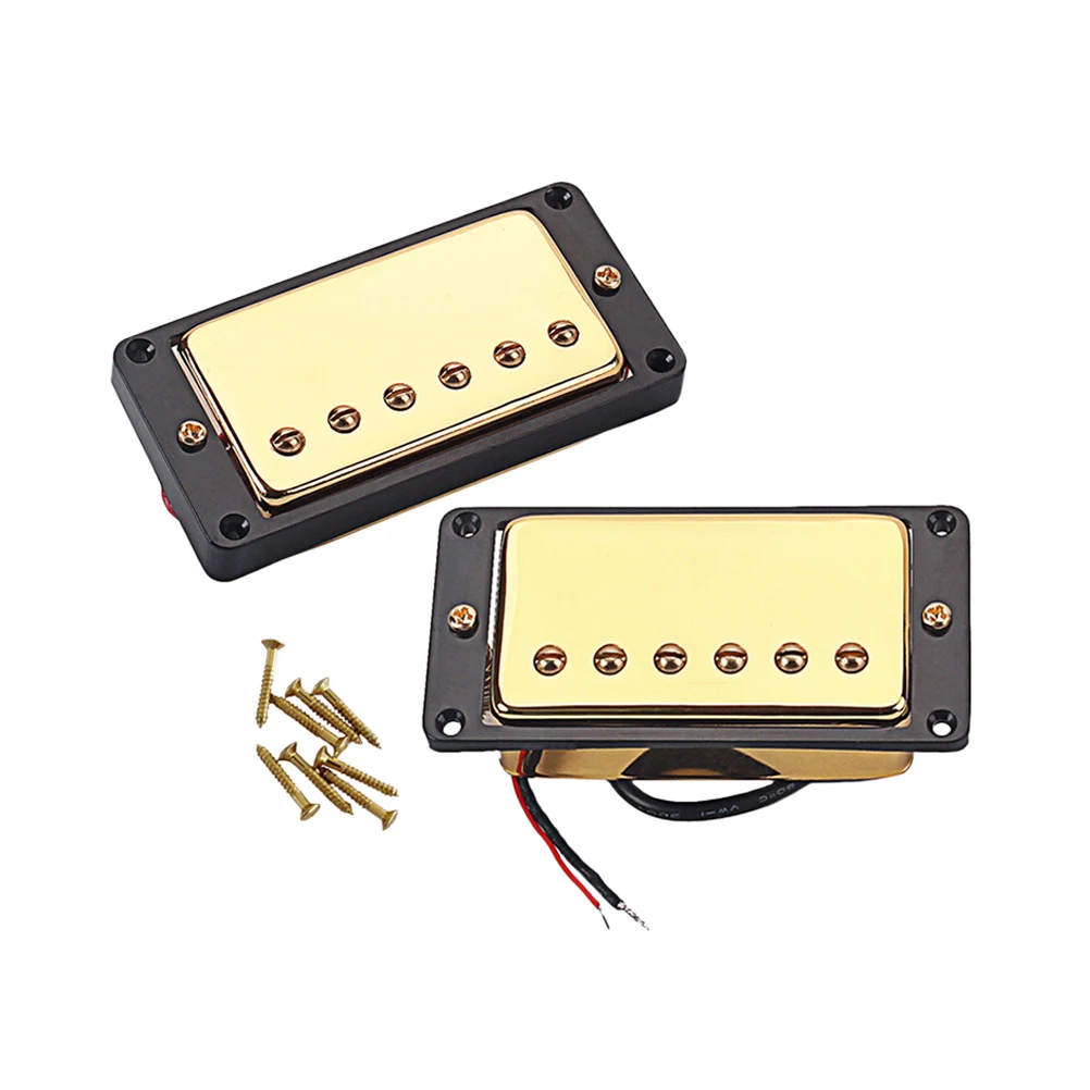 Humbucker металлический Прочный высококачественный загруженный набор пикапов