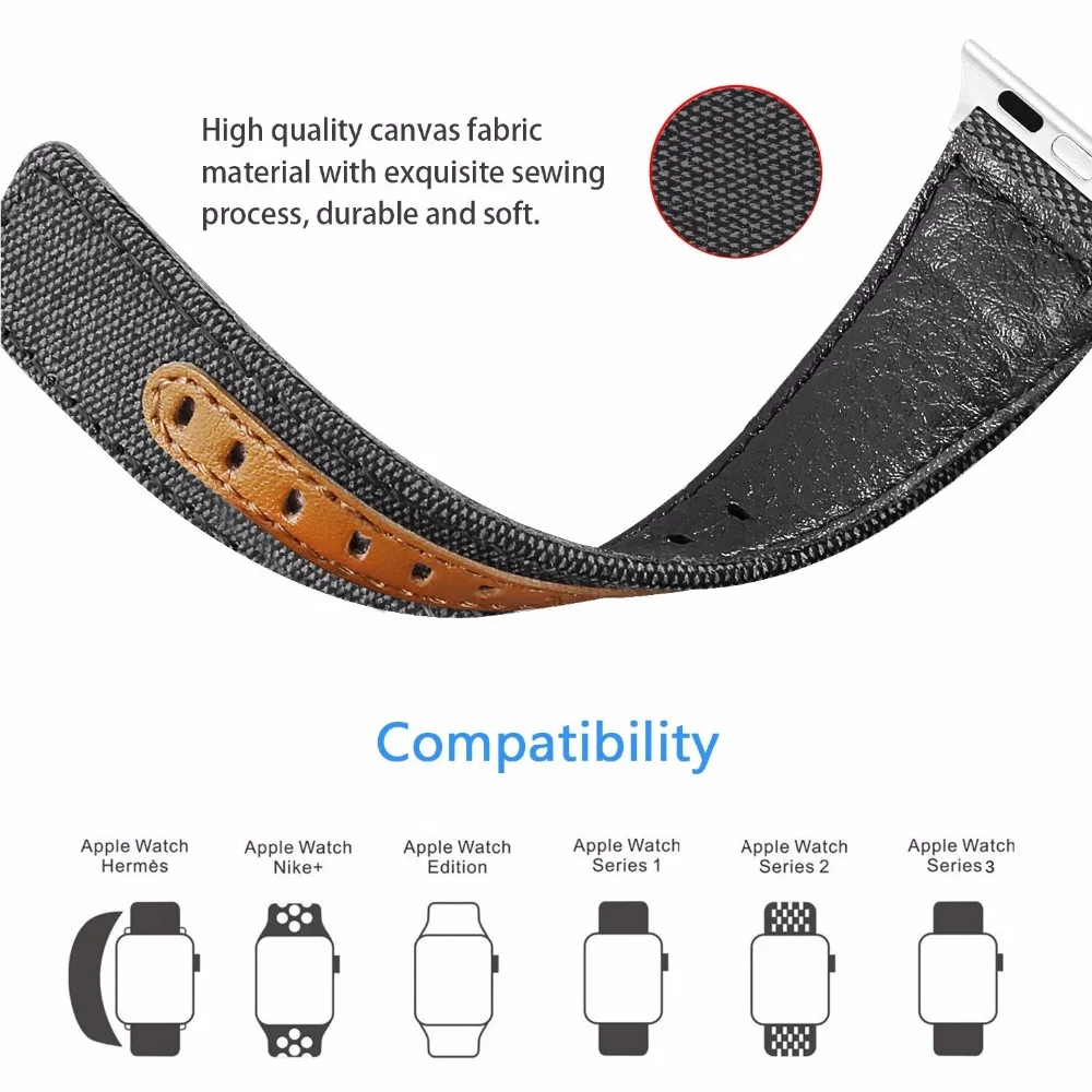 Чехол для Apple Watch 40 44 кожаный ремешок 42 38 мм iWatch серии 4 3 2 1 Винтаж Натуральная Edition