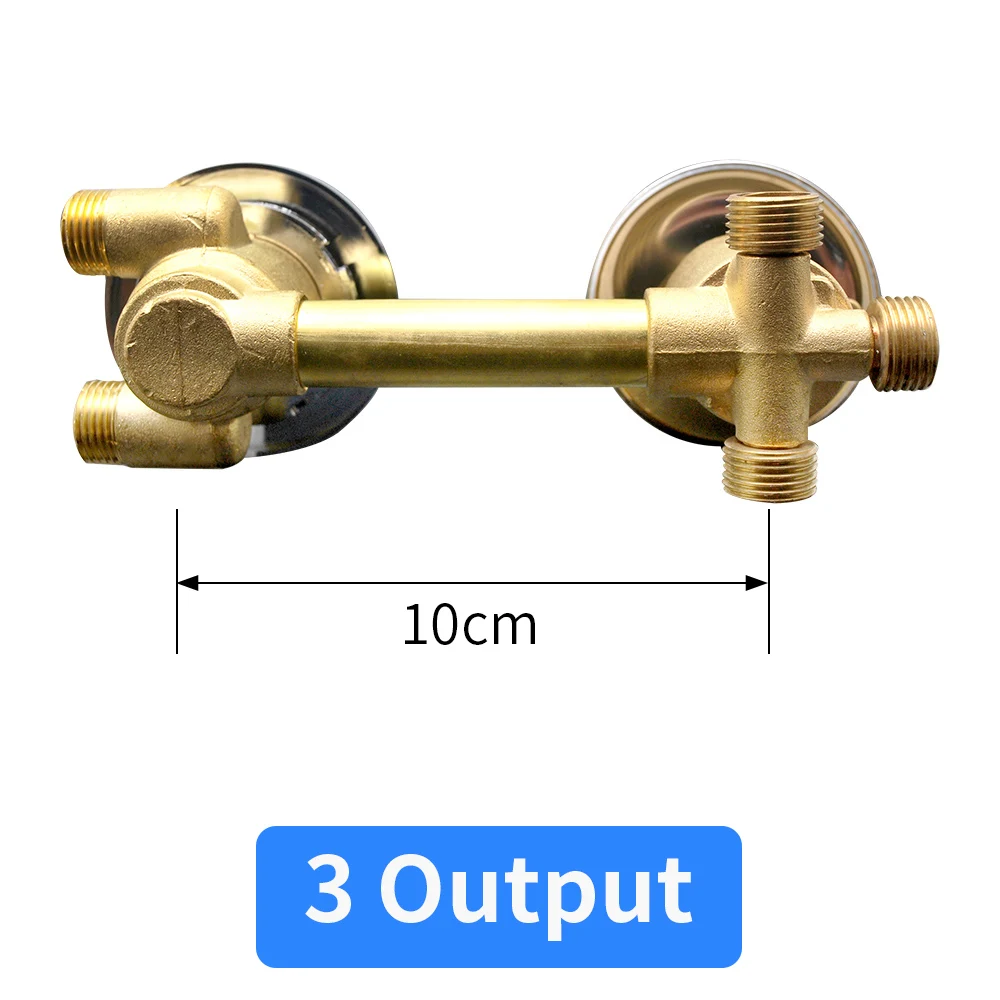 Смеситель для душа VAGSURE 2/3/4/5 каналов латунный