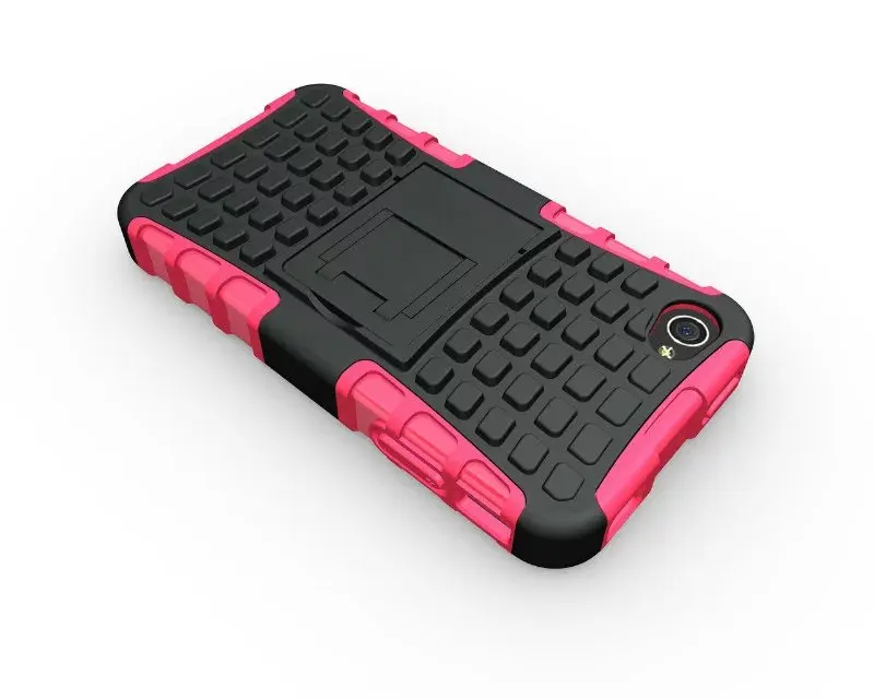 Крепкий паук пластмассовый гибрид из ТПУ тяжелых бронированных телефонов Чехол