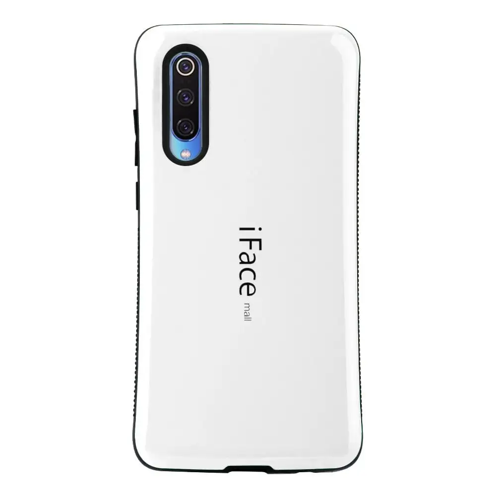 Белый iFace Mall Case for xiaomi Mi9 Mi 9 Heavy Duty Shockproof Back Cover Hard Shell 6.39 Inch Protect Mobile Phone Case - Цвет: Белый