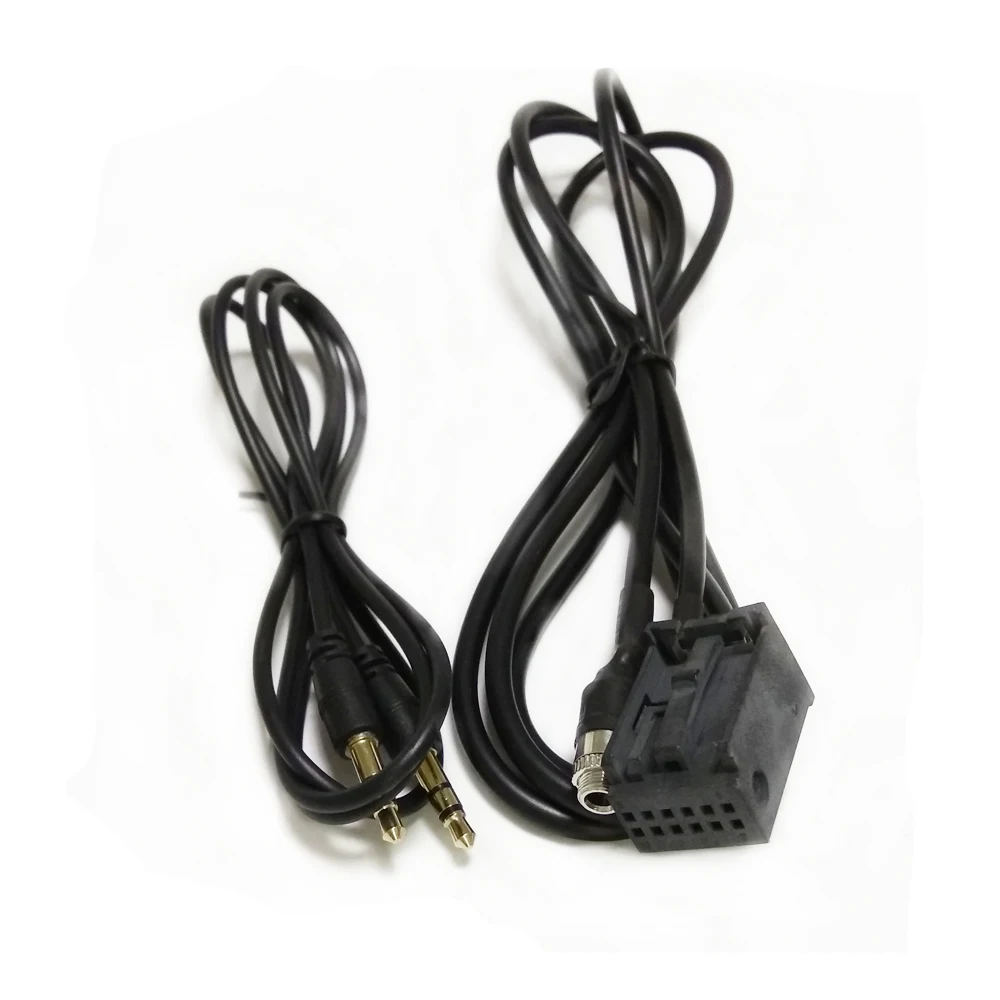 Biurlink 6000CD 12Pin CD Changer Port to 3 5 мм аудио входной интерфейс Aux in кабель адаптер для Ford Focus