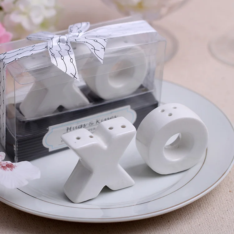 Бесплатная Доставка 10 компл./лот &quotобъятия и поцелуи&quot Керамика соль перец