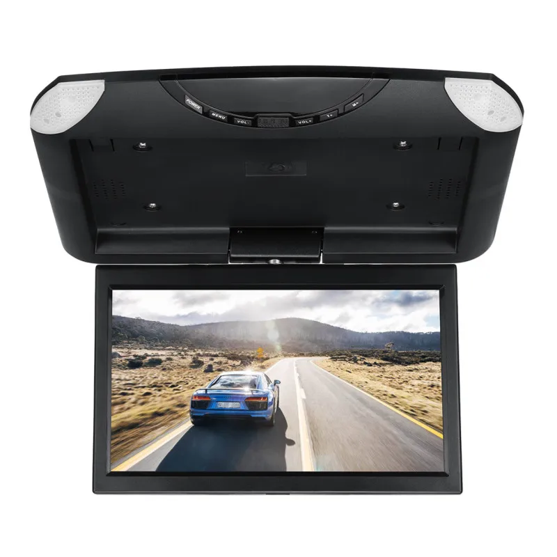 10,1 дюймовый TFT lcd цифровой экран, автомобильный монитор на крыше, Автомобильный потолочный флип-монитор для автомобиля, автобуса
