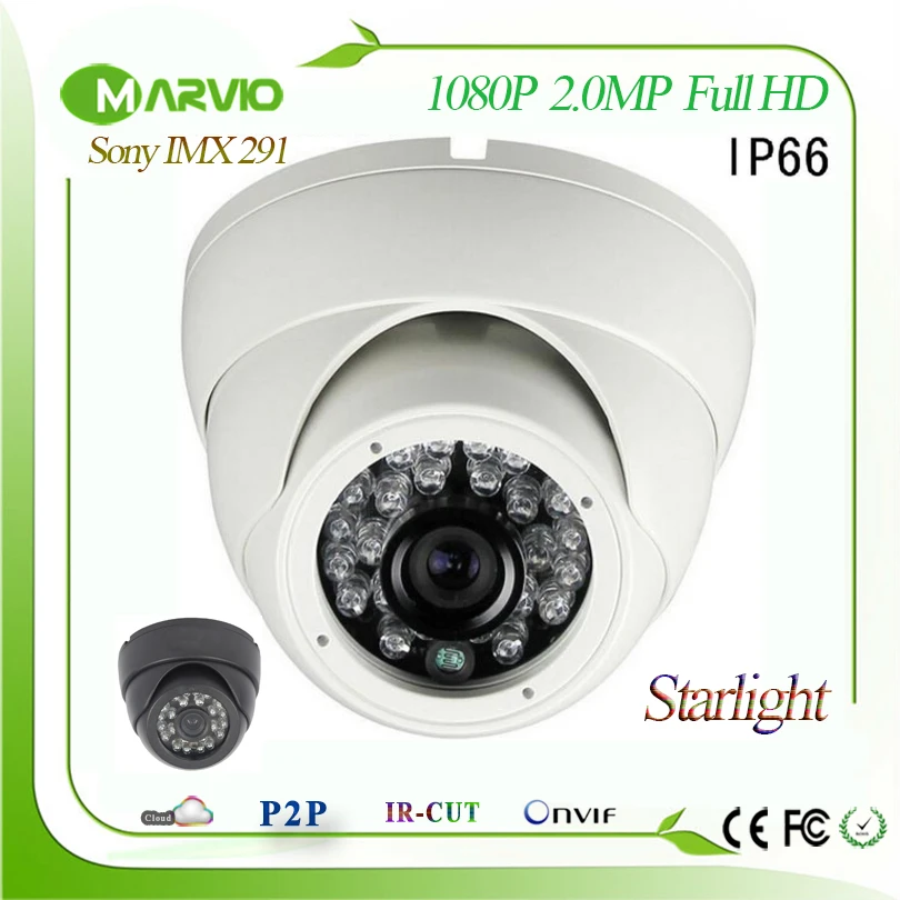 Sony IMX291 сенсор 2MP 1080P Full HD Poe starlight сетевая ip камера с красочным ночным Vsion