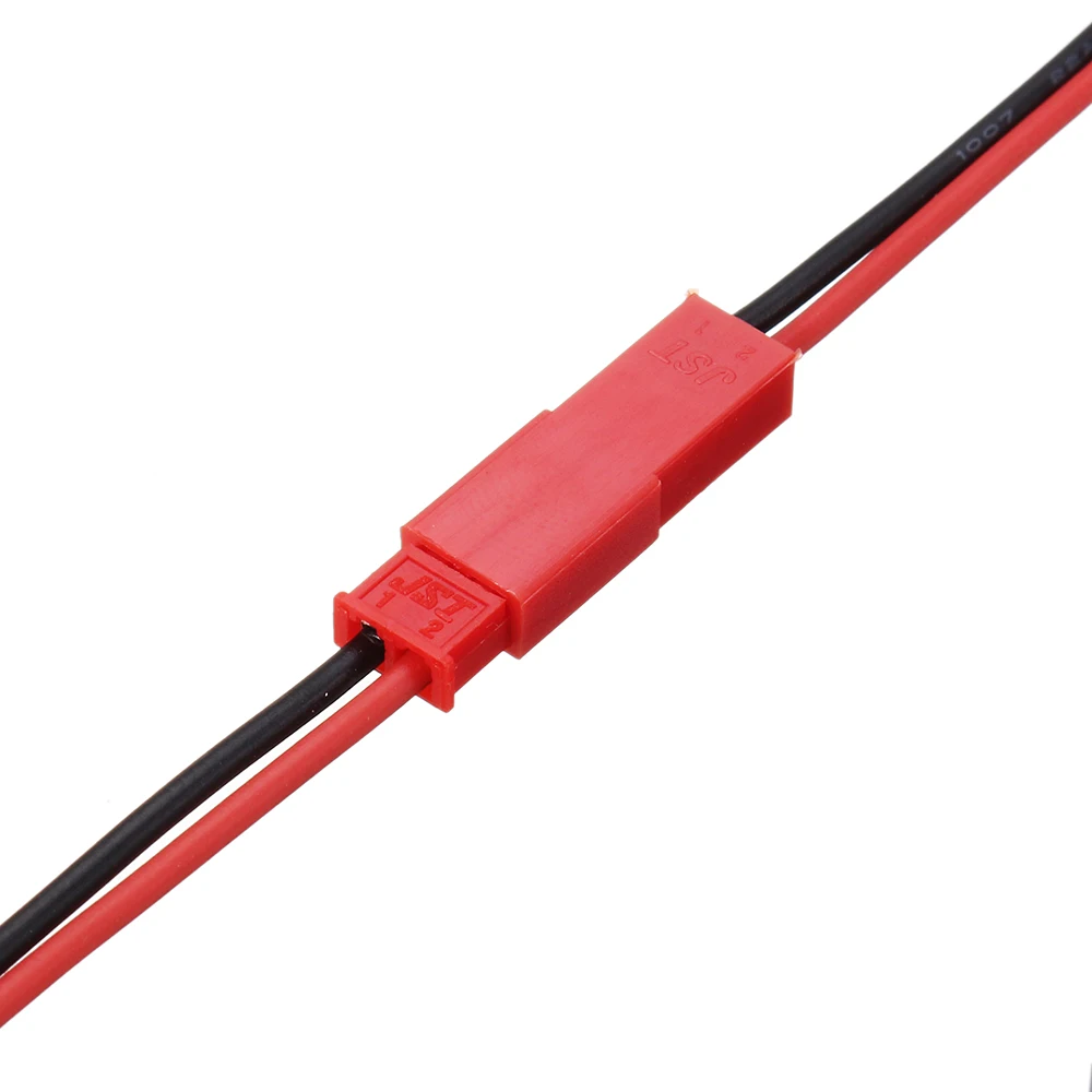 20 шт. 2 контакта Штекерный разъем JST кабельная линия 110 мм 22AWG|Соединители| |