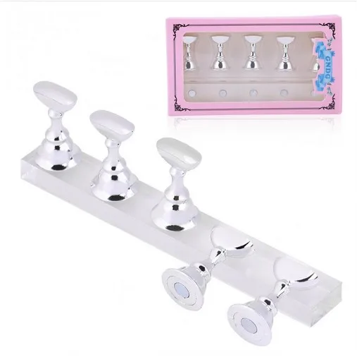 5 шт. магнитные держатели для маникюрных ногтей|Принадлежности дизайна ногтей| |