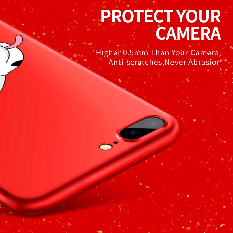 IIOZO милый чехол с медведем для iphone 6 6S Apple Iphone 6plus 6splus прекрасный матовый жесткий