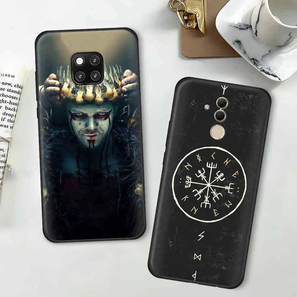 Мягкий чехол из ТПУ для huawei mate 20 Pro 10 20 Lite Honor 20 Lite 20 Pro P20 P30 Pro Vikings Series силиконовый чехол для телефона