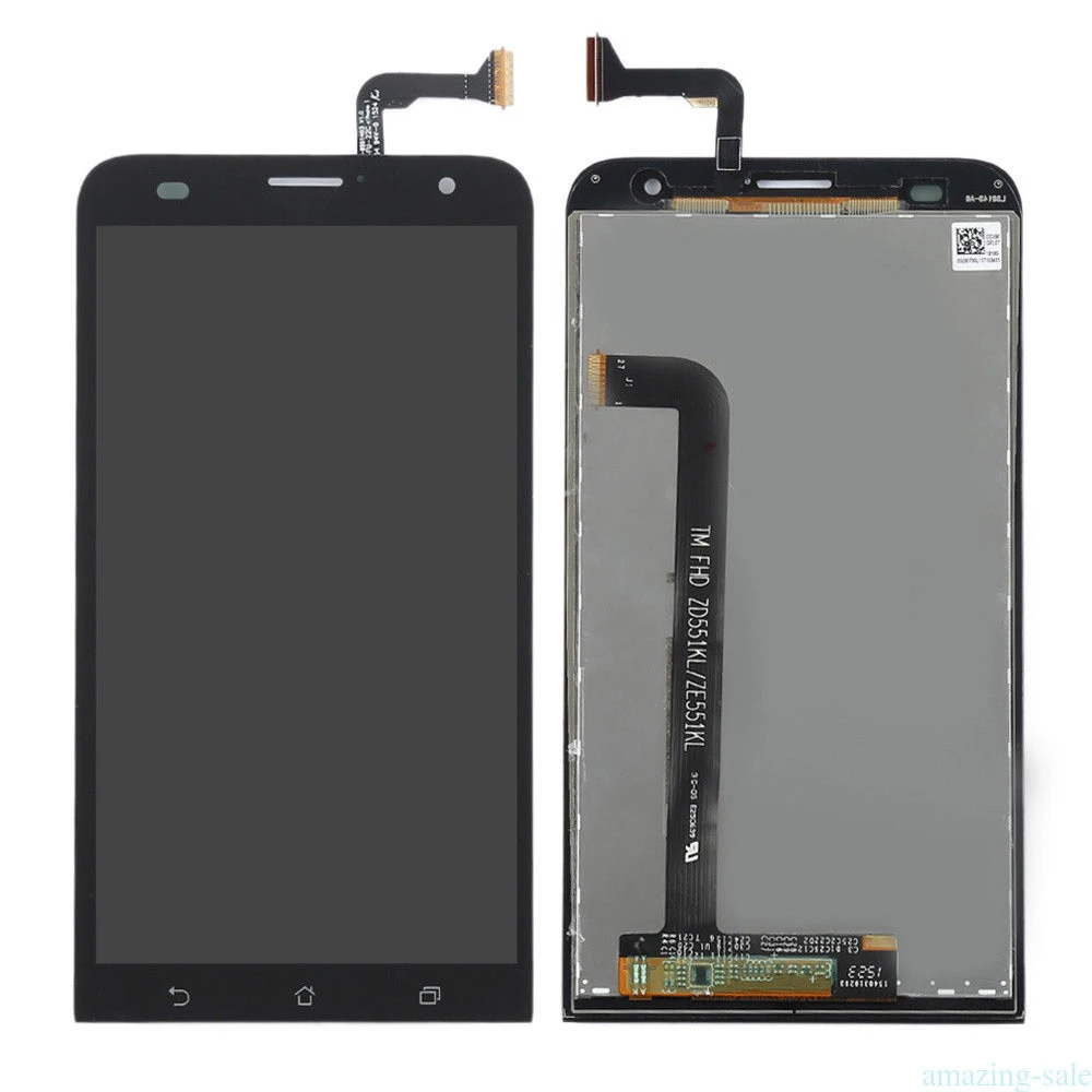 Для Asus ZenFone 2 Laser ZE551KL Z00TD ЖК дисплей монитор панель + сенсорный Экран с цифровым
