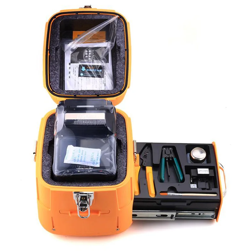 

AI-7 Multi-function Fiber Optic Fusion Splicer FTTH English menu Fiber Fusion splicing machine/Welding Splicing Machine