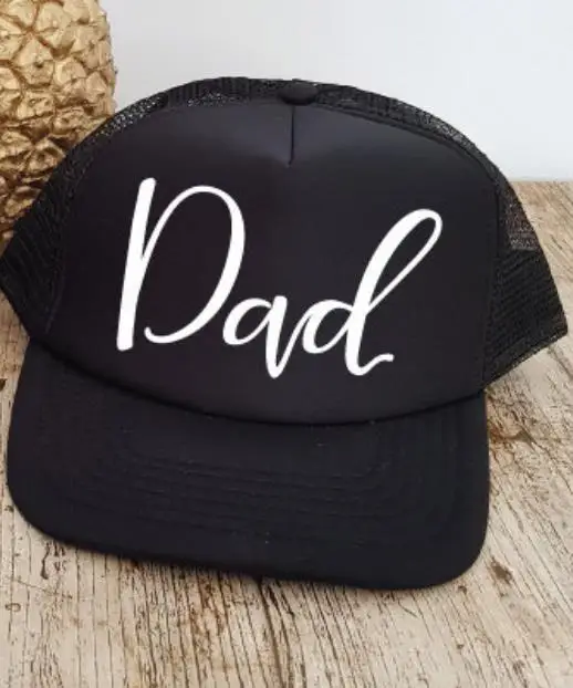 dad Бейсболка с буквенным принтом для мамы и папы, Кепка-Дальнобойщик для женщин и мужчин, унисекс, с сеткой, регулируемый размер, Прямая поставка M-169 - Цвет: dad