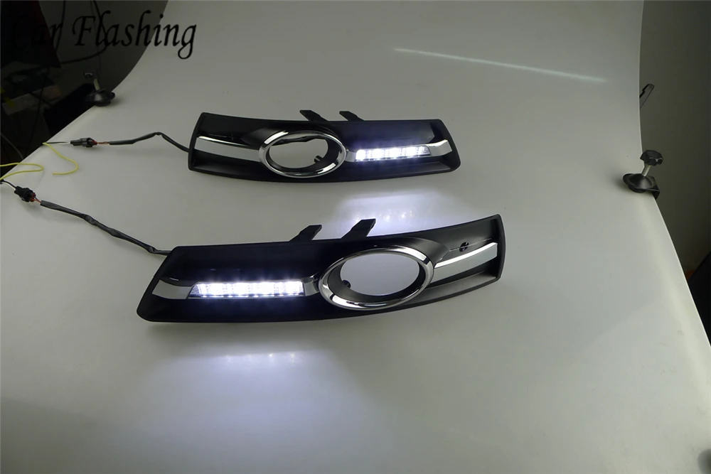 Автомобильный мигающий 1 комплект светодиодный фонарь для Volkswagen Passat CC 2010 2011 2012 2013