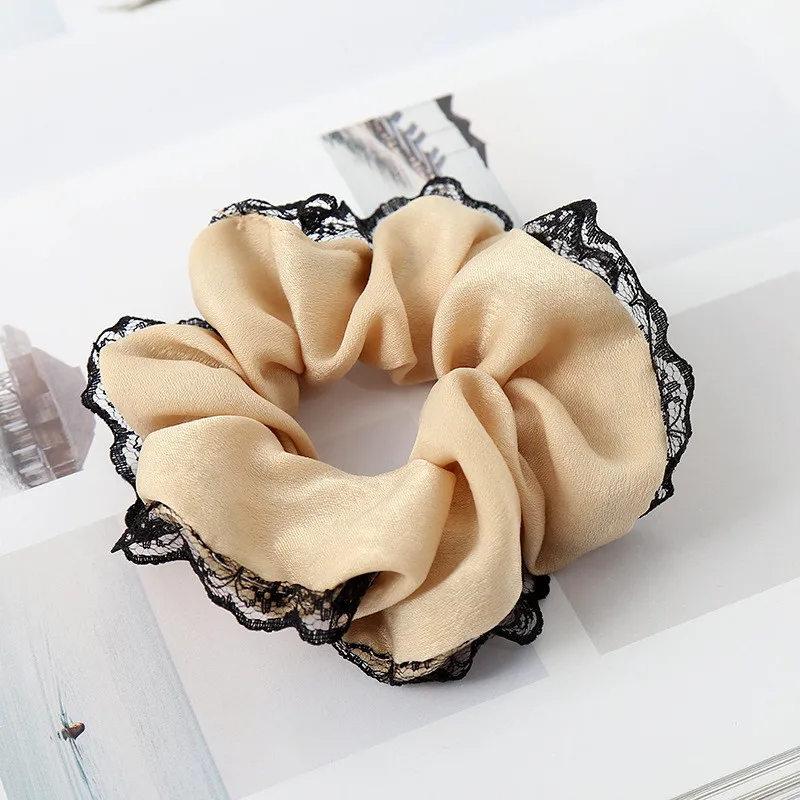 Style9-Beige 61 стиль, 1 шт., эластичные резинки для волос, резинка для волос, аксессуары для волос для девушек, повязки для волос для женщин, резинки для волос - Цвет: Style9-Beige