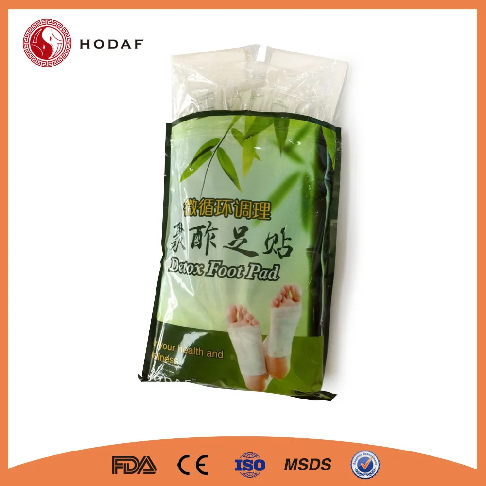Бесплатная Доставка Высокое Качество Природные detox патч бамбука заплата с fda 100