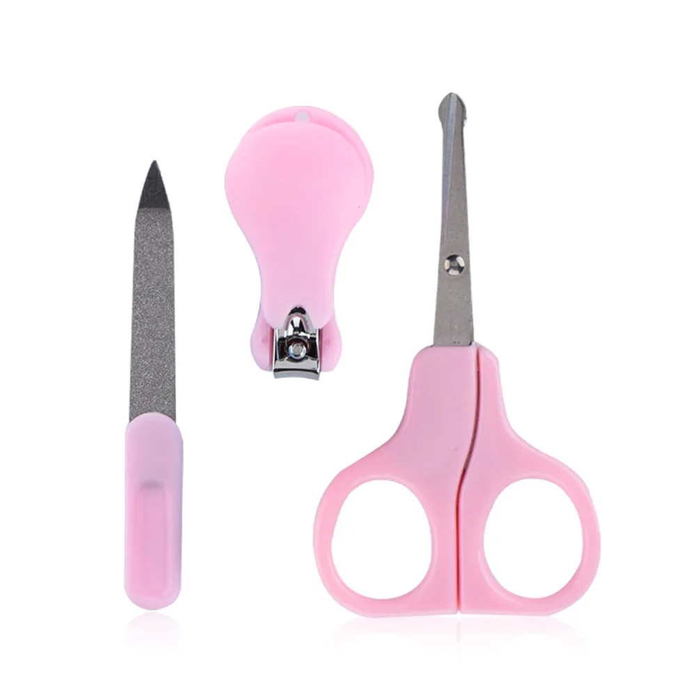 New Lovely Mini Baby Nail Care Practical Clipper Trimmer Blue Pink Convenient Daily Set | Мать и ребенок