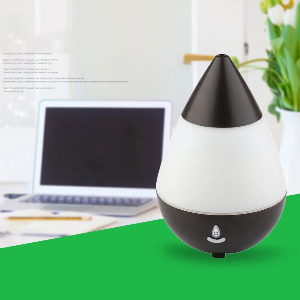 Форма капли USB зарядка Ультразвуковой очиститель воздуха Арома диффузор туман