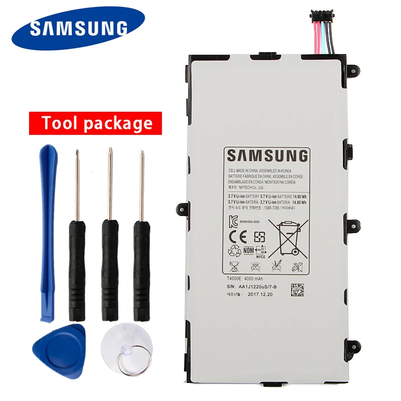 Оригинальный высококачественный аккумулятор для планшета Samsung T4000E GALAXY Tab3 7 0 T210 T211
