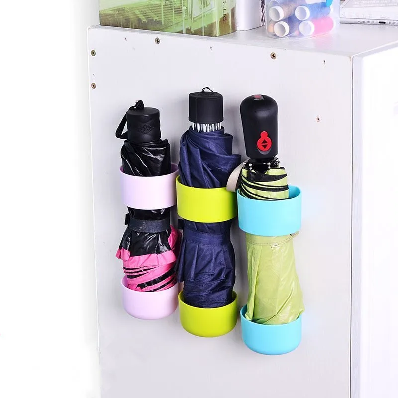 Держатель для зонтика 3 цвета органайзер настенная вешалка зонта ванной комнаты