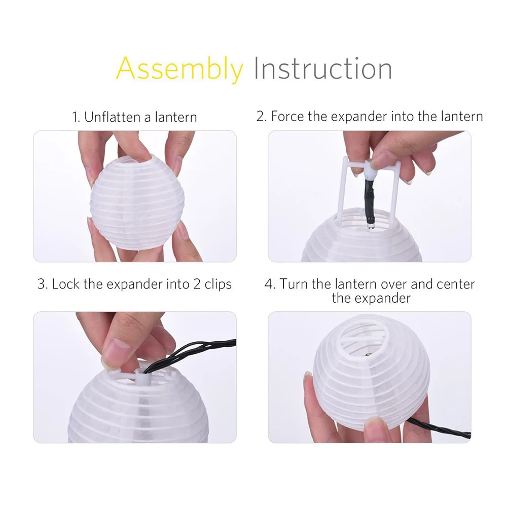 Наружные 6 м 30 светодиодные фонари солнечные гирлянды рождественские огни для