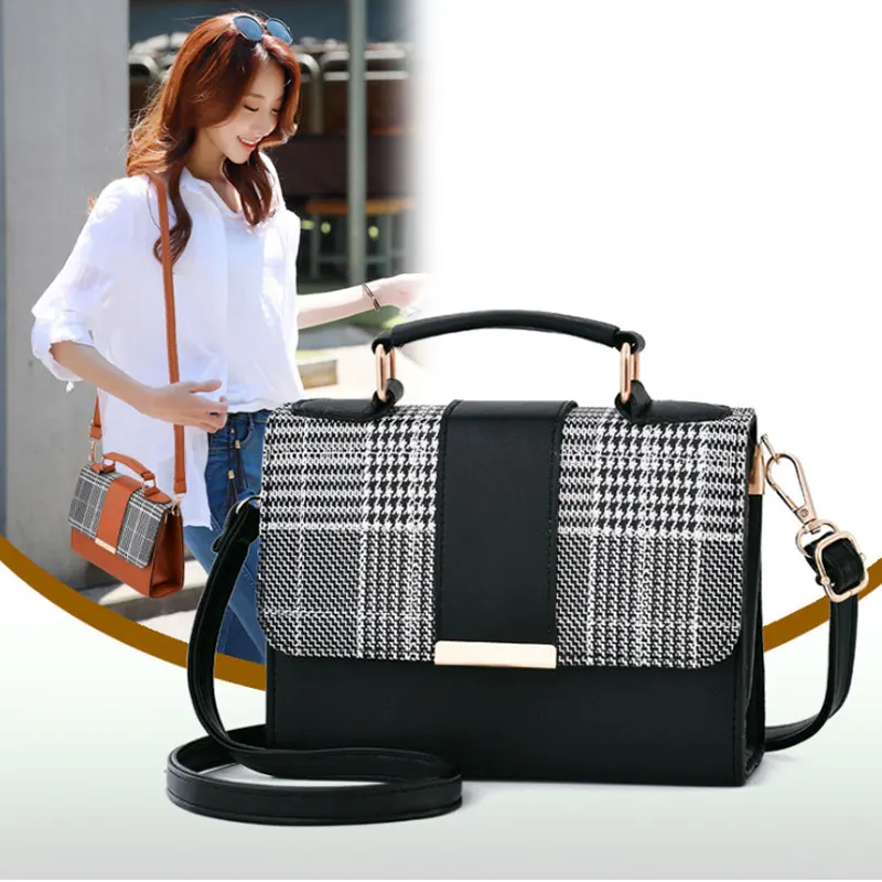 Женская сумка через плечо FANSON из искусственной кожи Повседневная маленькая