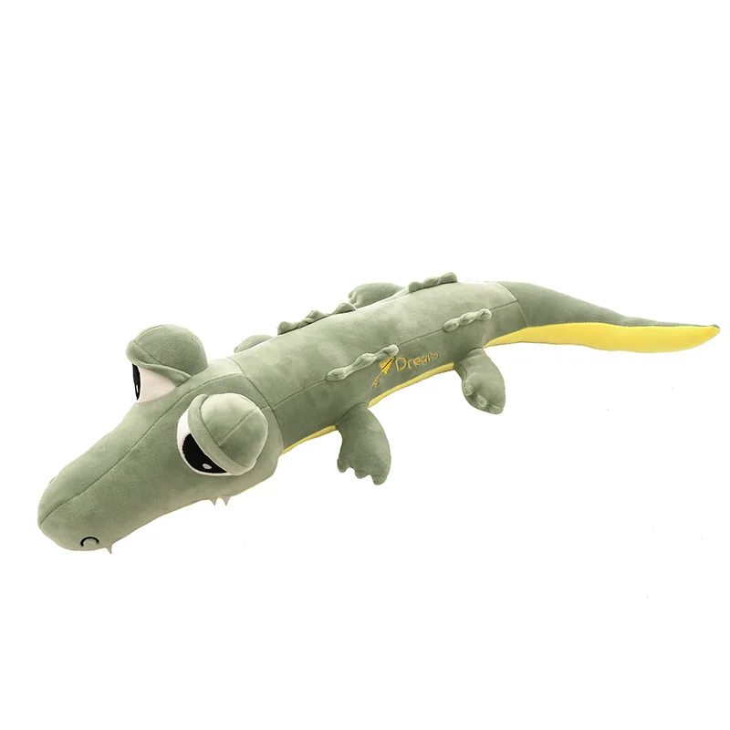 1 шт. милая плюшевая игрушка из крокодиловой кожи alligatorl мягкая пелюши набивная