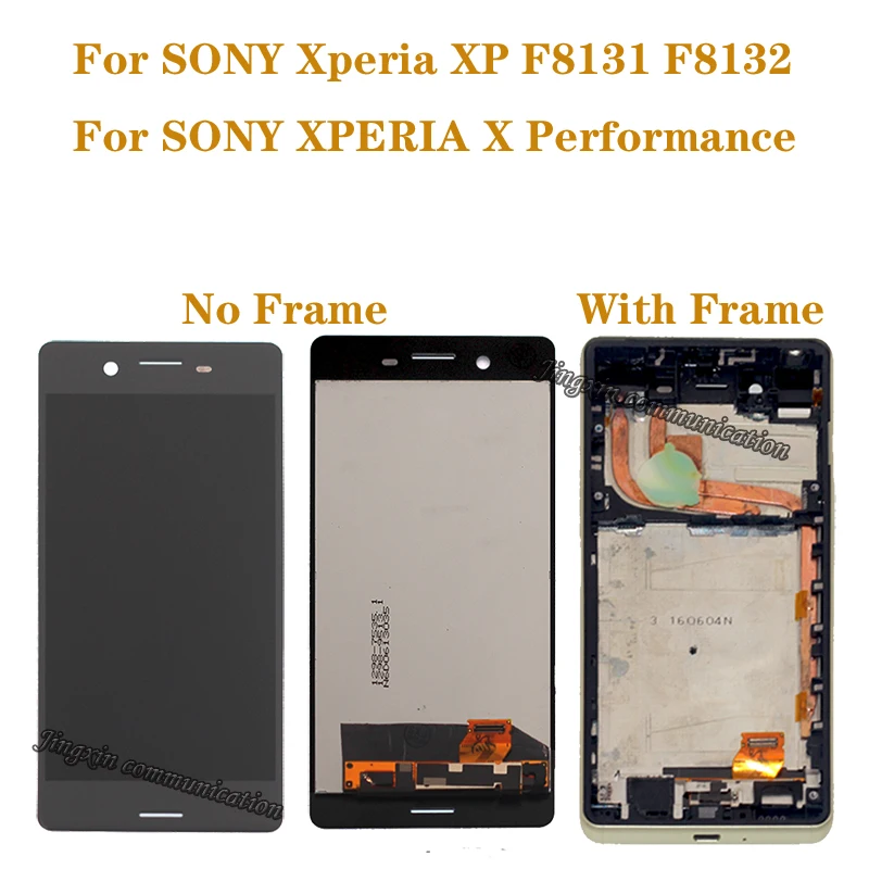 5 0 &quotОригинальный дисплей для SONY Xperia XP F8131 F8132 ЖК с сенсорным экраном дигитайзер в