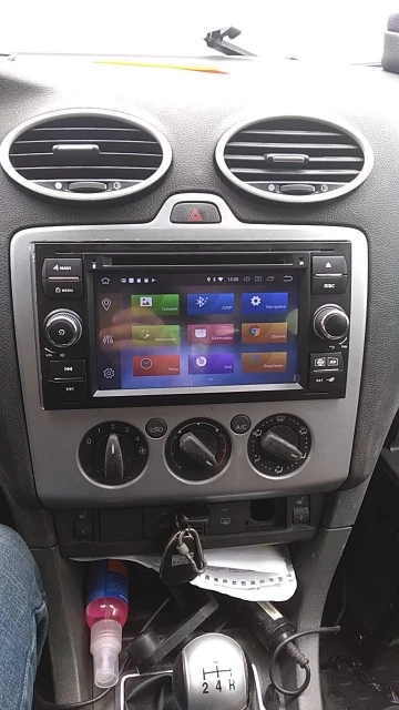 Android 9 0 8 ядерный автомобильный DVD плеер GPS навигация для FORD FOCUS C-MAX FIESTA FUSION GALAXY TRANSIT