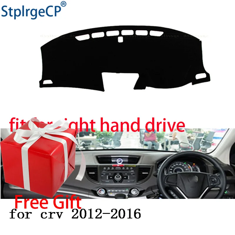 

Car Dashboard Cover Mat for honda CRV CR-V 2012-2016 Right Hand Drive Dashmat Pad Dash Mat Covers Dashboard Accessories