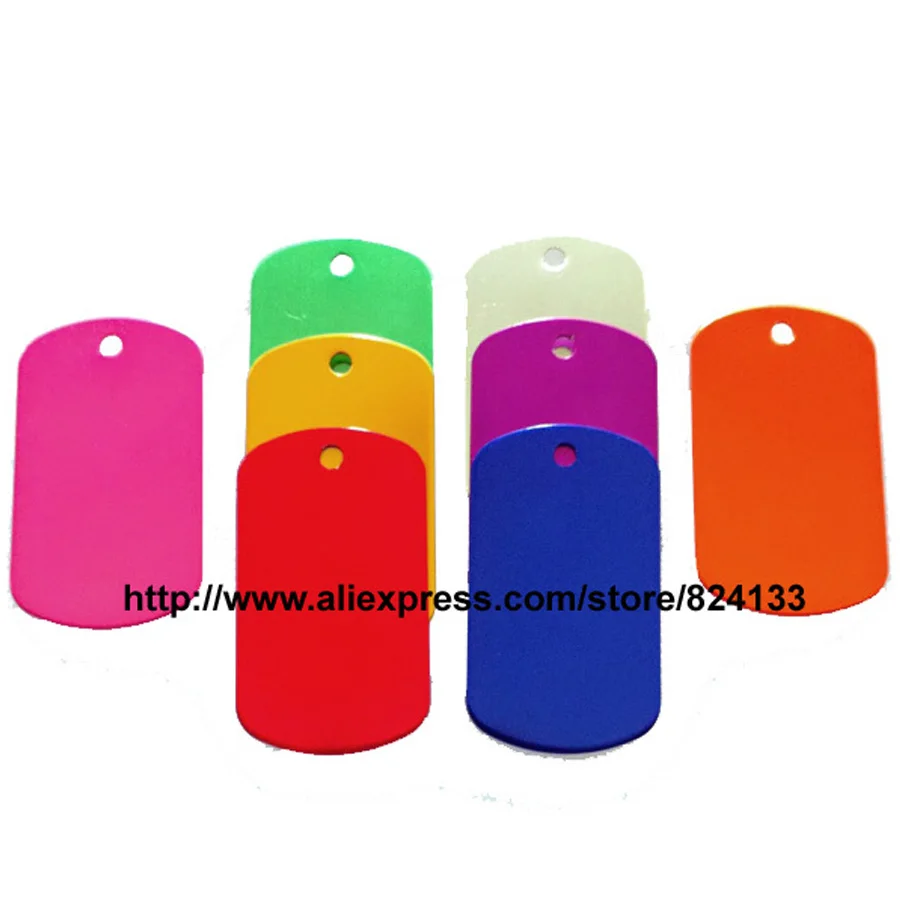 100 шт/партия качественные США бирки для собак медальон с вырезом военные кулоны