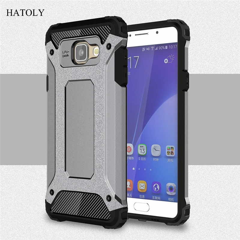 For Cover Samsung Galaxy A5 2016 Case Silicon Armor Hard Phone A510 &lt |
