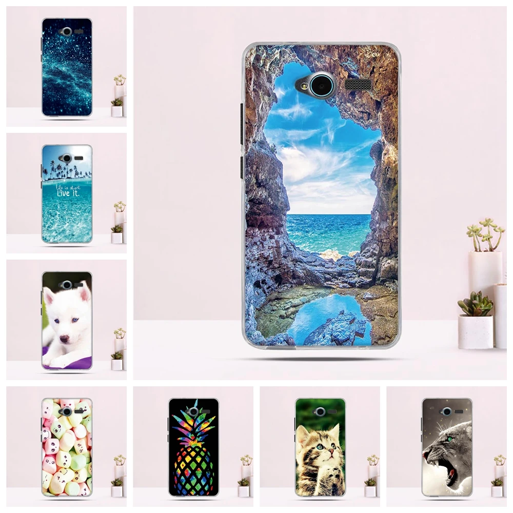 Задняя крышка для ZTE Blade L3 силиконовый чехол ТПУ чехлы телефонов ультратонкий