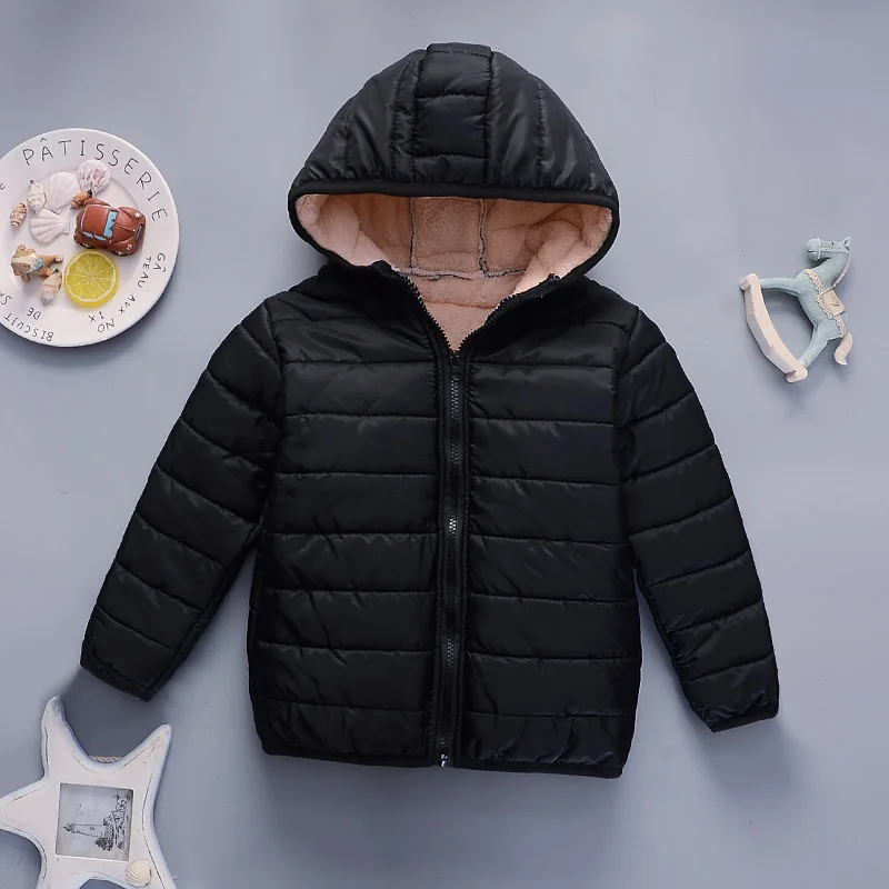 BibiCola 2018 winter warm boys jackets children sport hooded long sleeve snow suit clothing kids cotton fleece velvet outerwear |