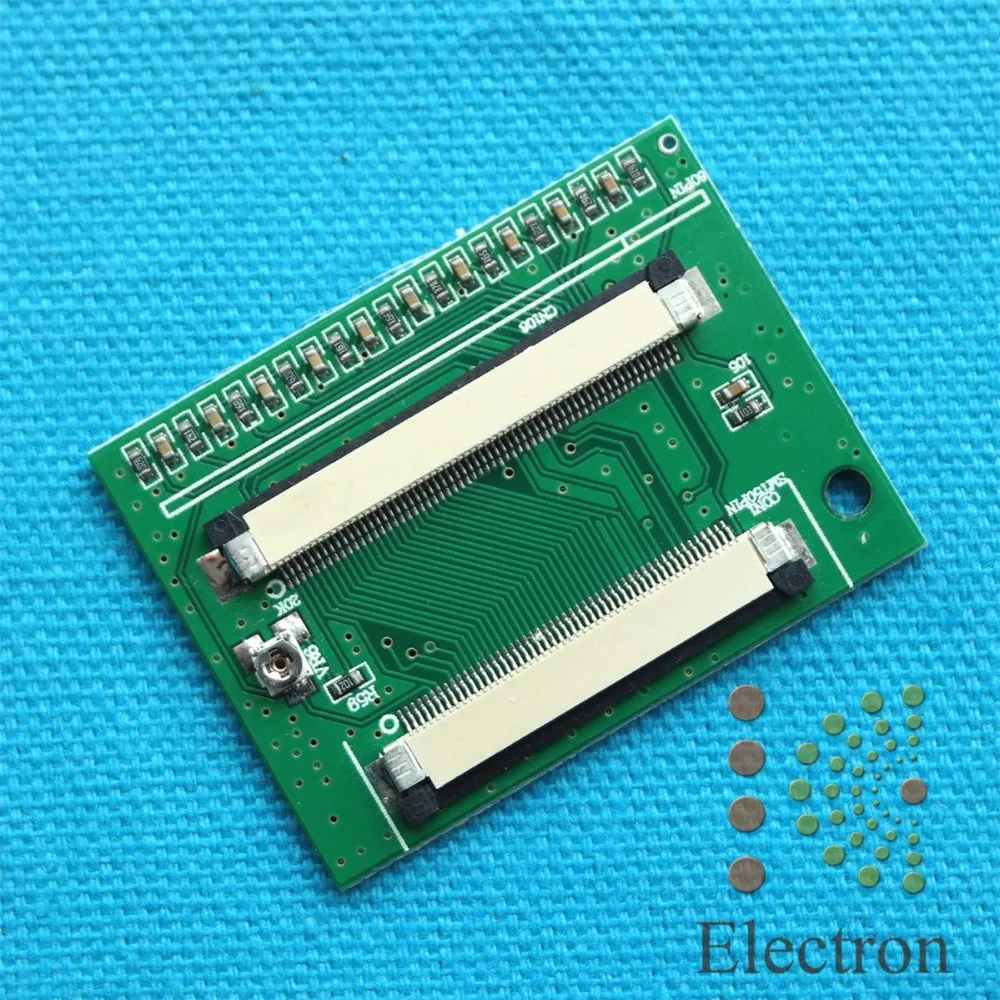 60 Pin до 50 ZIF 0 5 мм TTL разъем адаптер для ЖК-дисплея HSD070IDW1 HSD080IDW1 | Компьютеры и офис