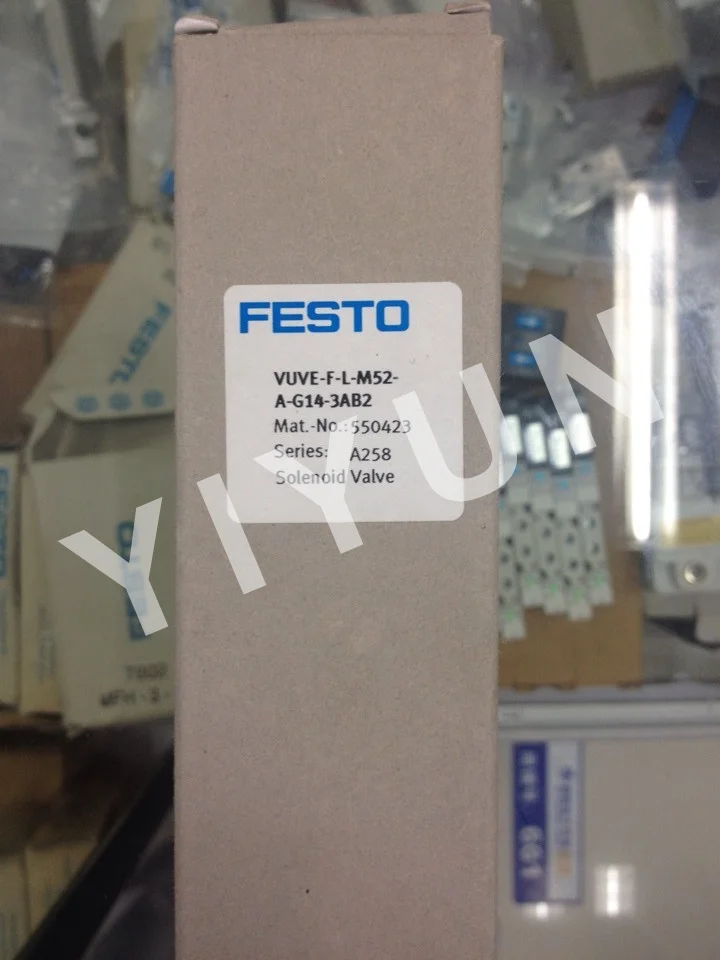 VUVE-F-L-M52-A-G14-3AB2 550423 VUVE-F-LP-B52-G18-1C1 15151002 VUVE-F-L-M52-M-G14-1B2 550402 электромагнитный клапан festo |