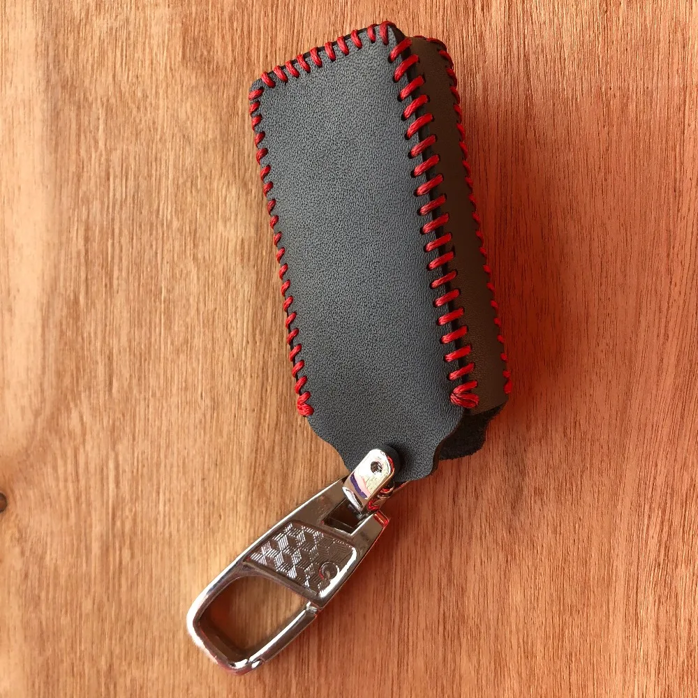 2 вида подкладки: кожа и Кнопка брелок-чехол для дистанционного ключа Защитные