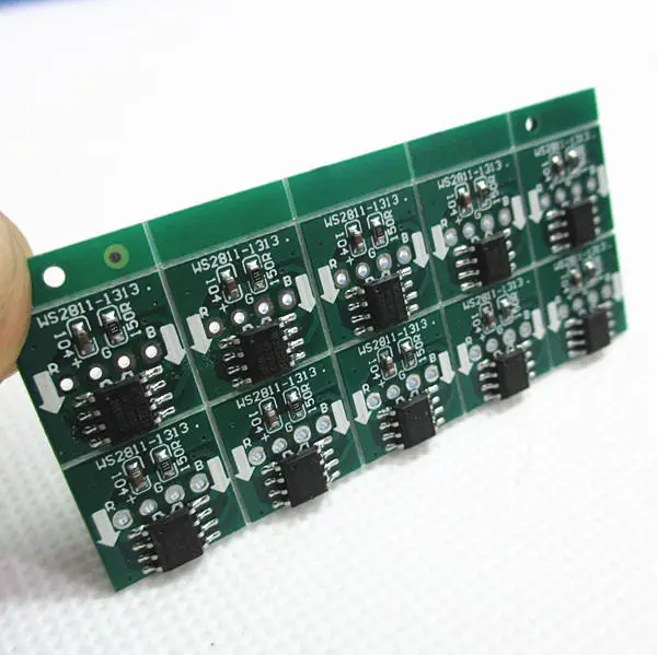 10x15x15 мм WS2811 Платы Площадь ПЕЧАТНОЙ ПЛАТЫ Внесении LED Pixel Световой Модуль 5 В|circuit